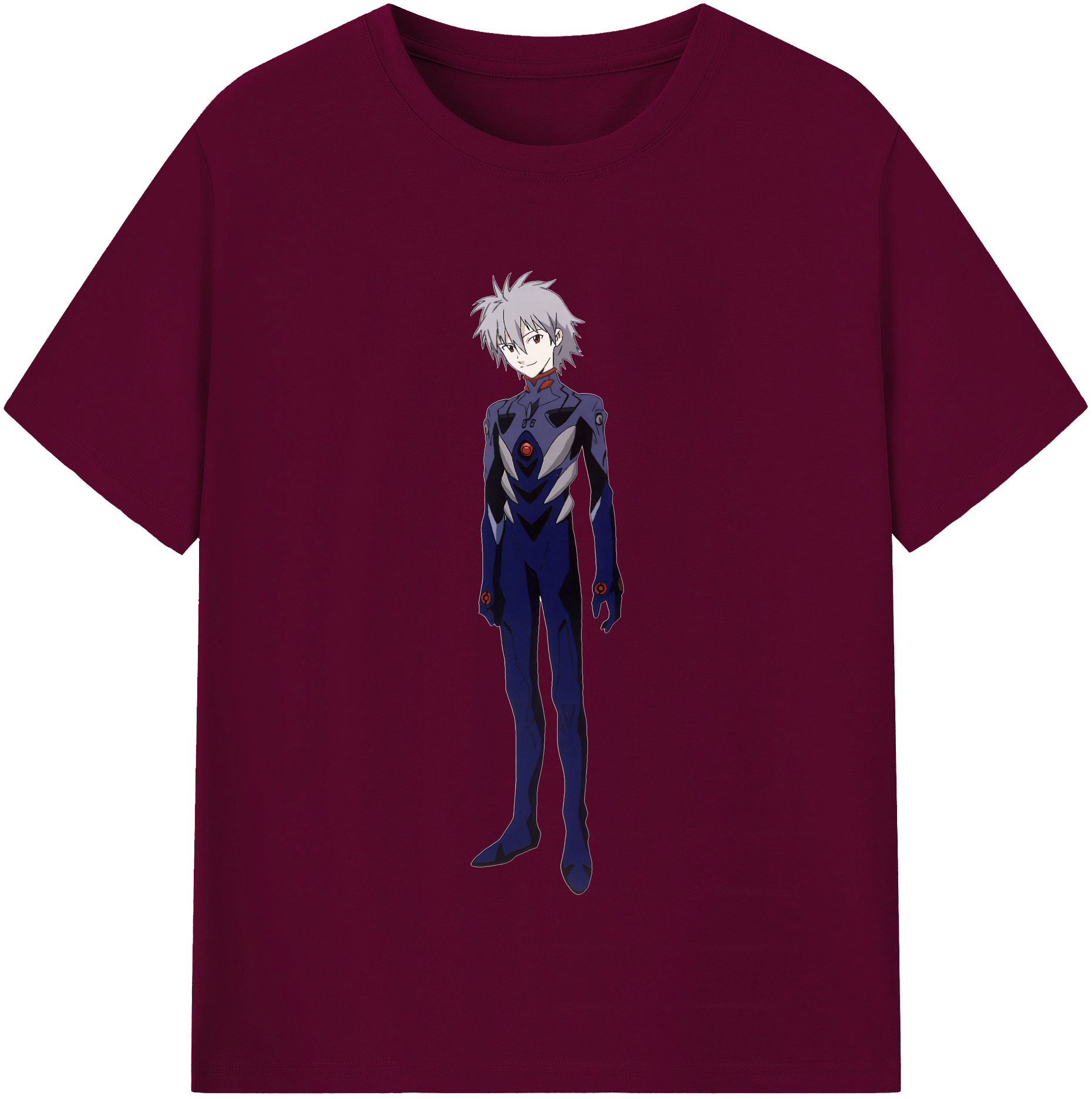 （画像用） EVA 新世紀エヴァンゲリオン レディースカジュアルプリントTシャツ（綿100％）